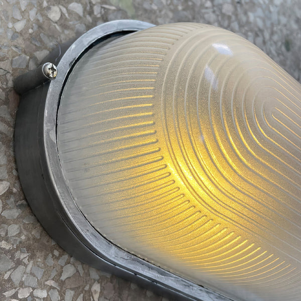 Oshaen Vintage Echo Glass Sconce Wall Lamp