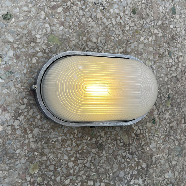 Oshaen Vintage Echo Glass Sconce Wall Lamp