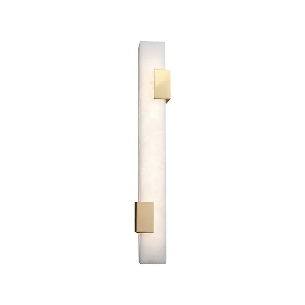 Wall Sconce Lamp Modern Sleek Aluminum Long Oval LED, Black / Gold