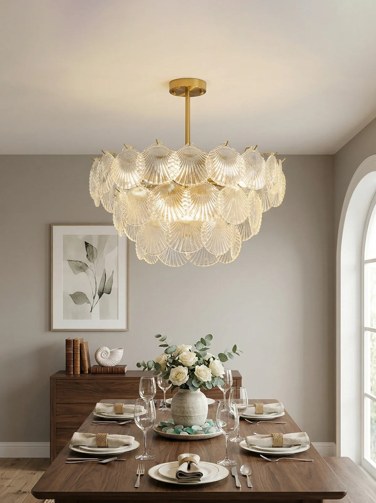 Cloud Glass Chandeliers