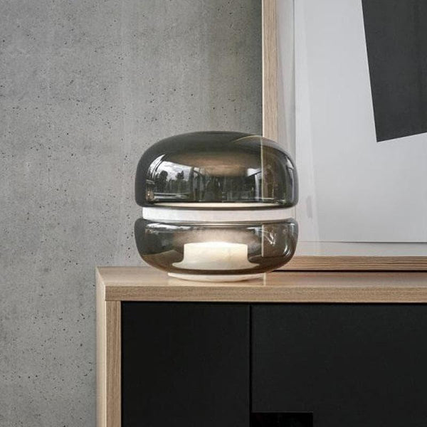 Alabaster Glass Table Lamp