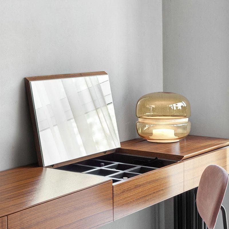 Alabaster Glass Table Lamp