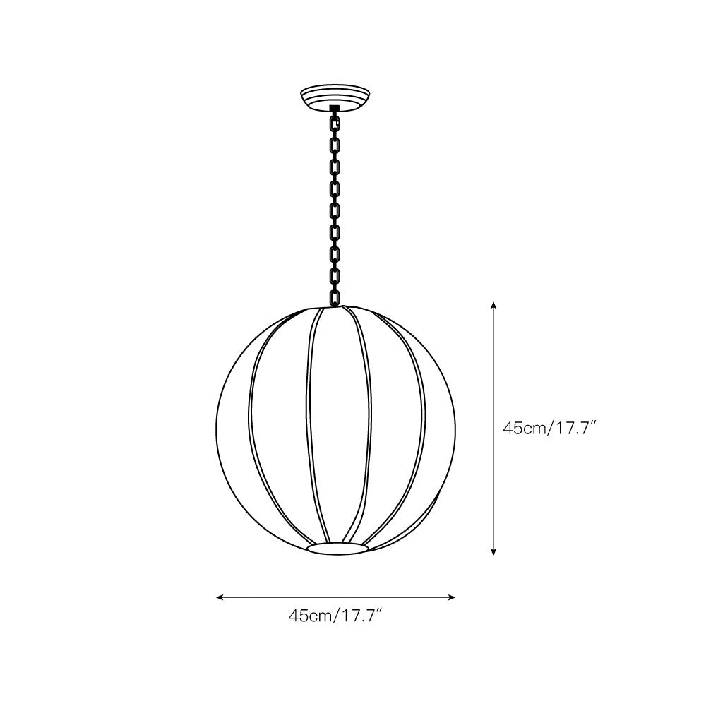 Casolila Elegance Fabric Pendant Lamp