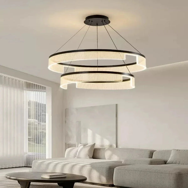 Mae Led Ring Chandelier