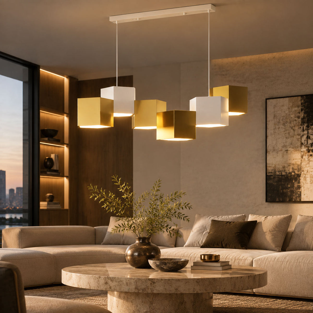 Magic Cube Pendant Lamp