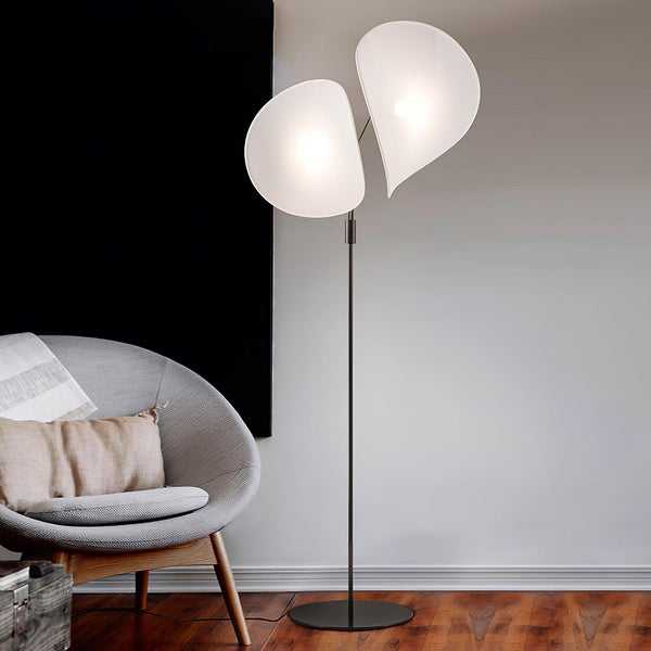 Linivora Modern Fabric Floor Lamp