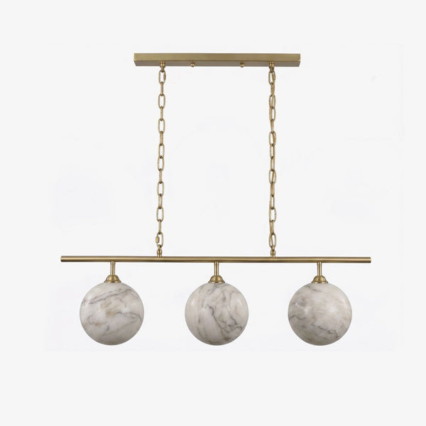 Marbury Alabaster Orb Pendant Lamp