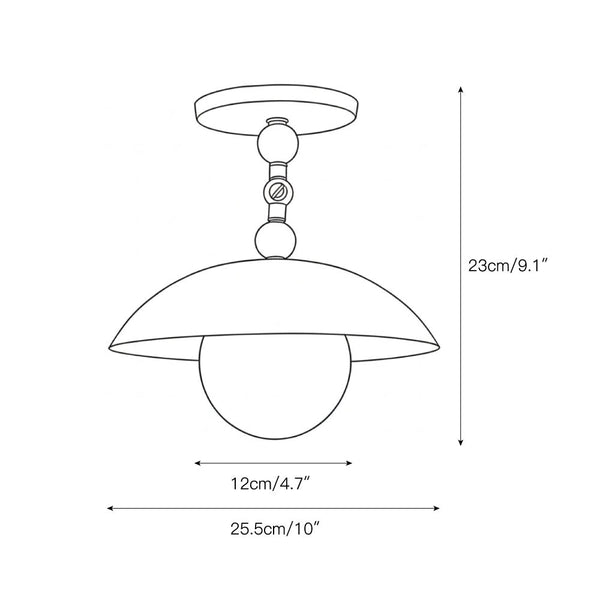 Terieneon Ceiling Light