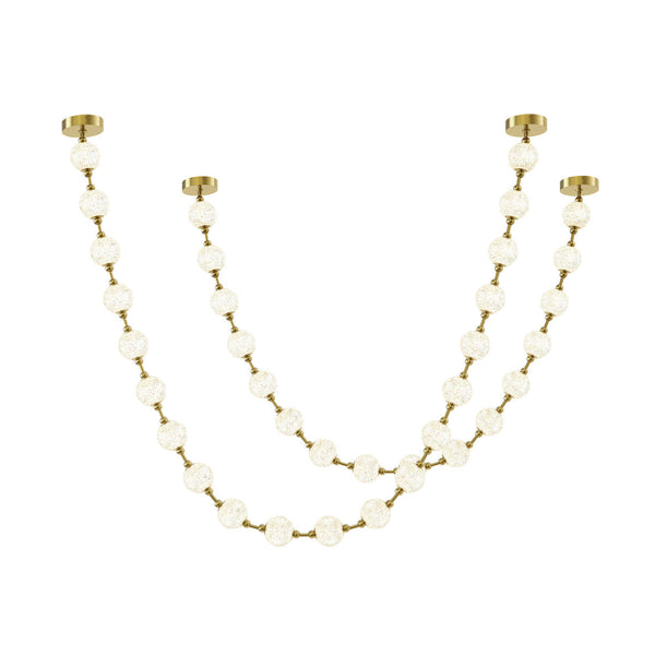 Myphais Beaded Plastic Chandelier