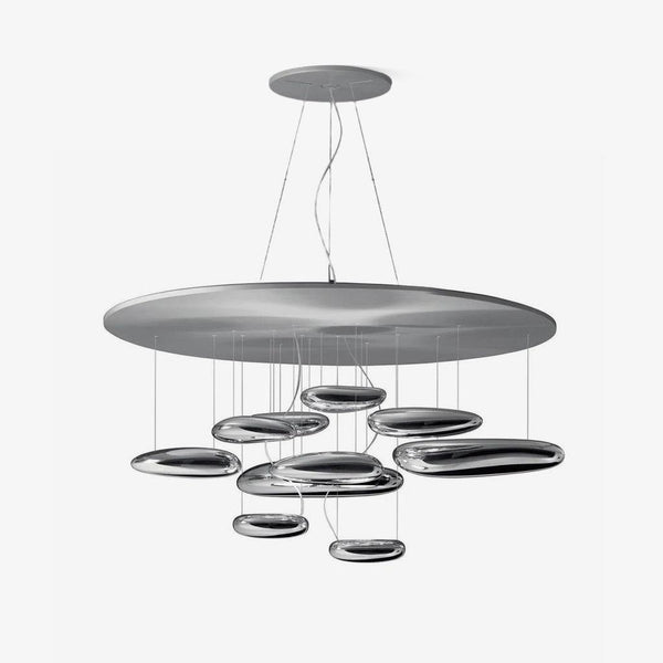 Orinanelle Chandelier Aluminum Sculptural