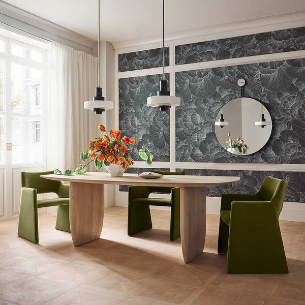 Mercury Green Marble Pendant Lamp