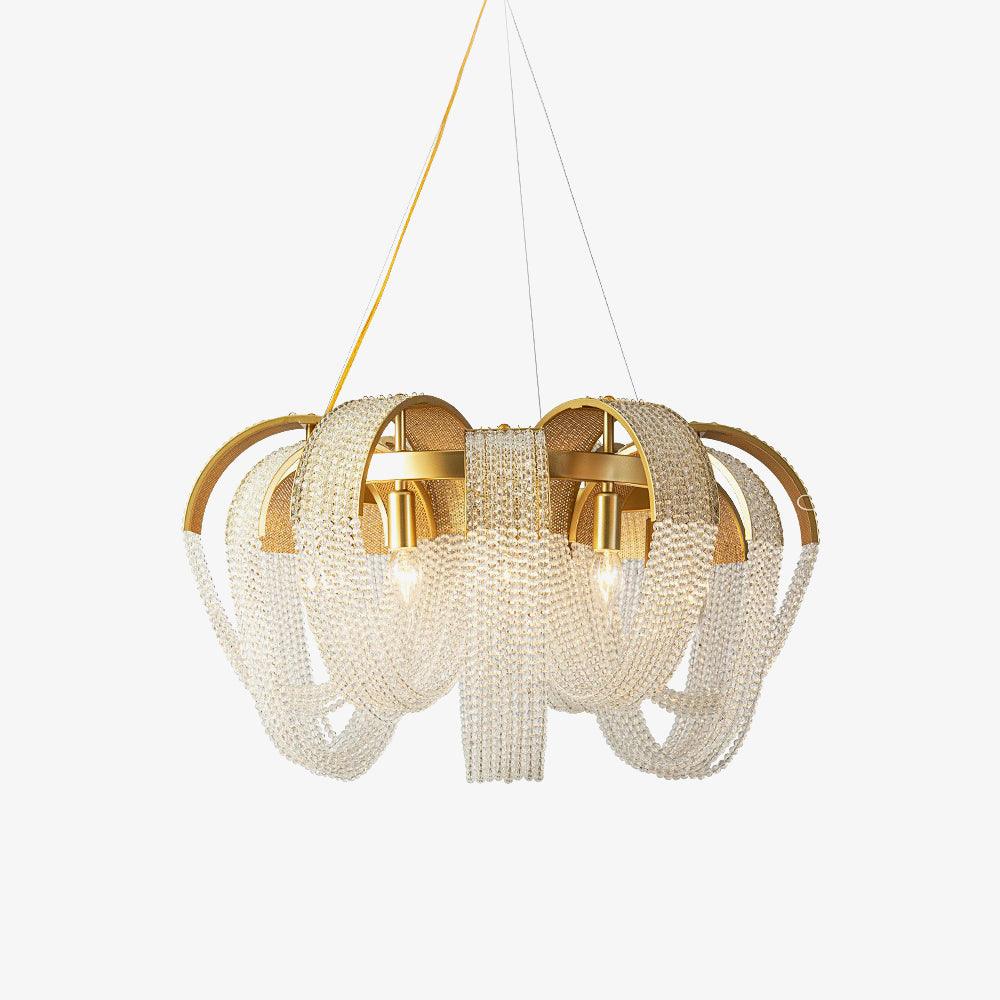 Mesh Crystal Chandelier