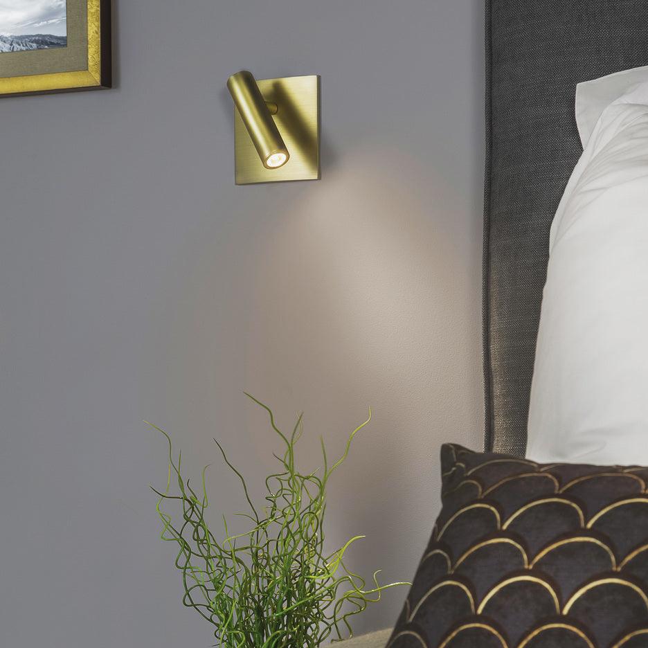Teriiira Micro Square Switched Sconce Spotlight