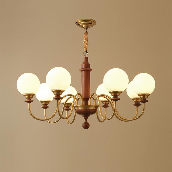 Lumivian 8-Light Globe Chandelier