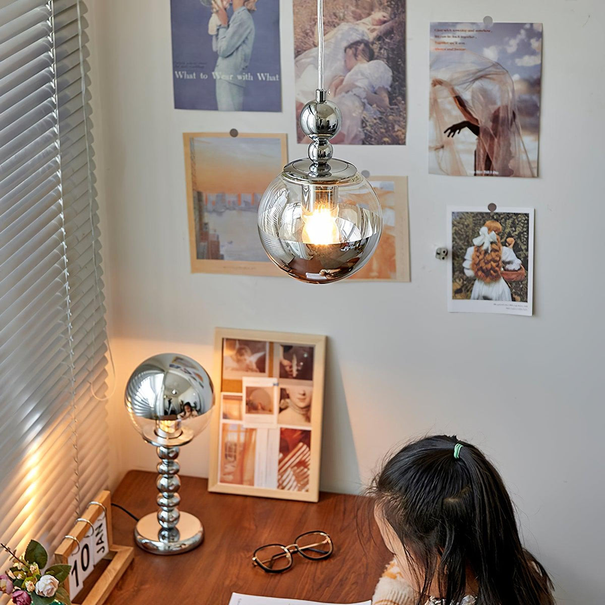 Mirrorball Pendant Light