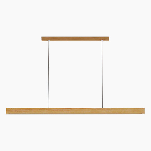 Pendant Lighting Modern Minimalist Linear, Wood