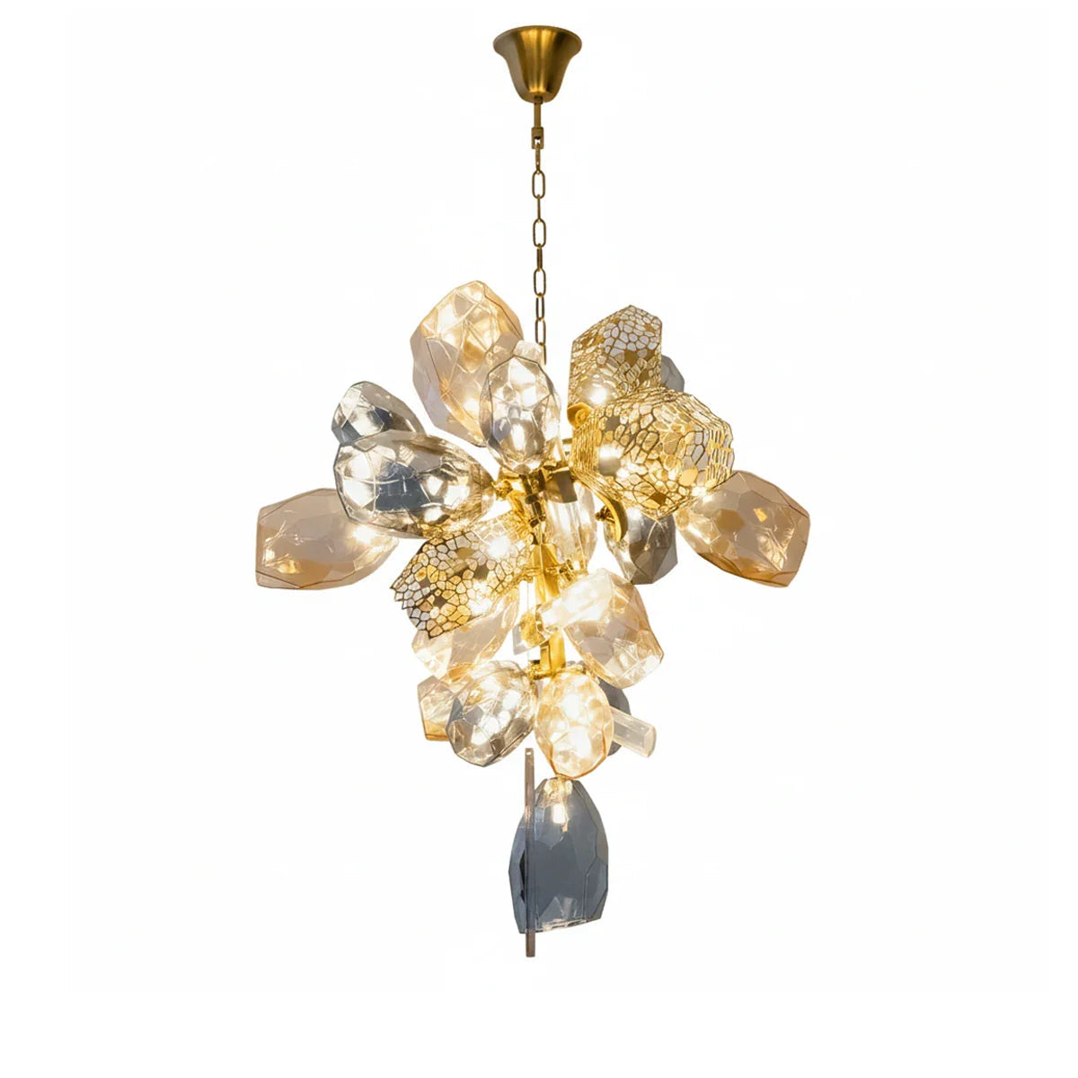 Modern Art Glass Crystal Chandelier