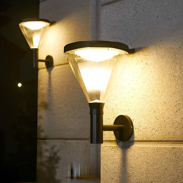 Renivise Modern Solar Outdoor Wall Lights