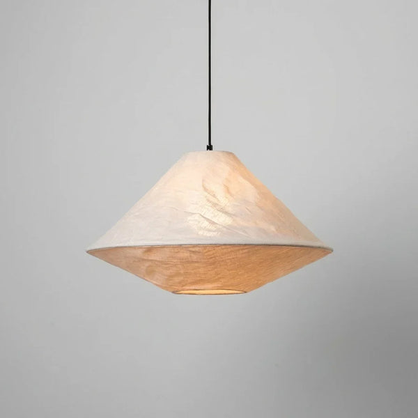 Modern Multi-layered Inverted Cone Linen shade Pendant Light