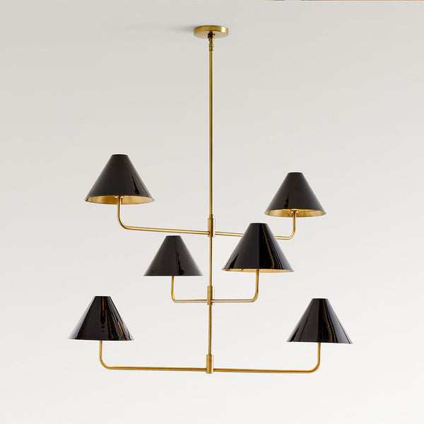 Alice Three Tier Fabric Chandelier
