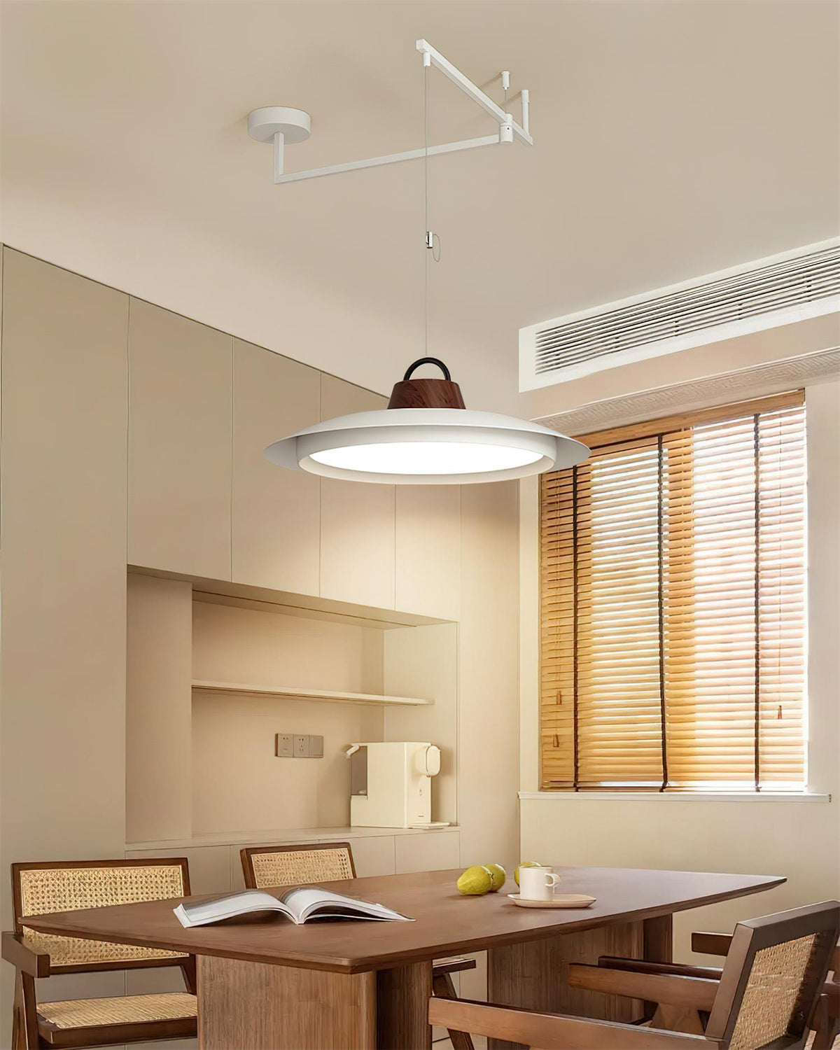 Elaisenne Swing Arm Pendant Lamp