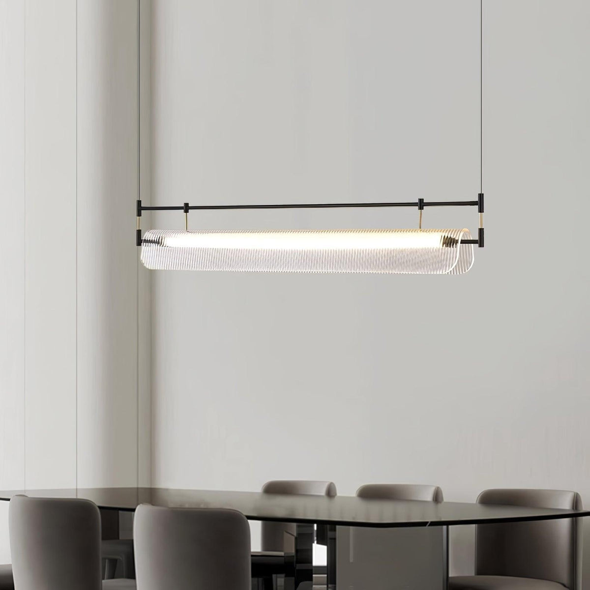Linear Strip Chandelier