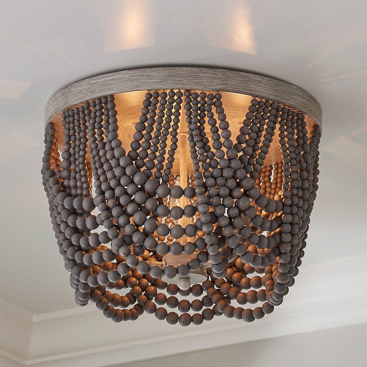Nash Nordic Art Layered Wooden Ceiling Light