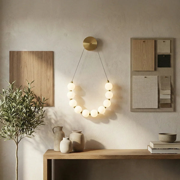 Necklace Loop Wall Lamp