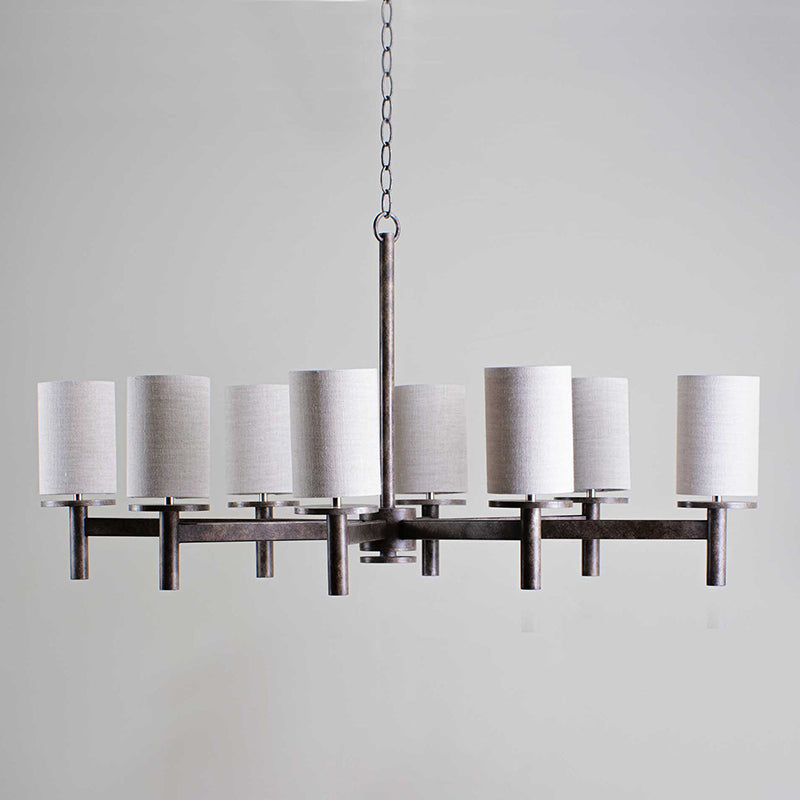Iltalaris Nordic Art Brass Fabric Chandelier
