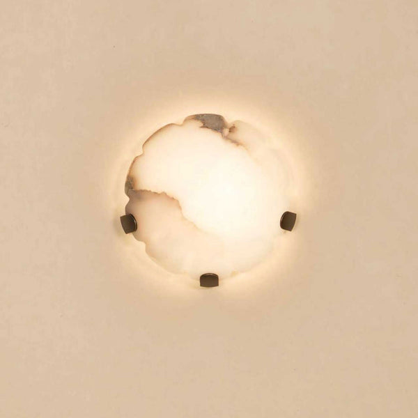 Noema Alabaster Wall Sconce