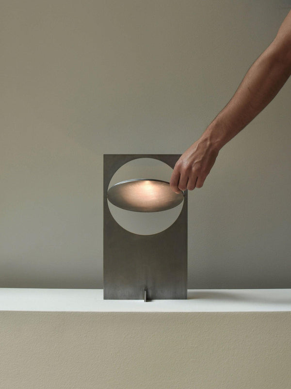 Sixor Steel Futuristic Table Lamp