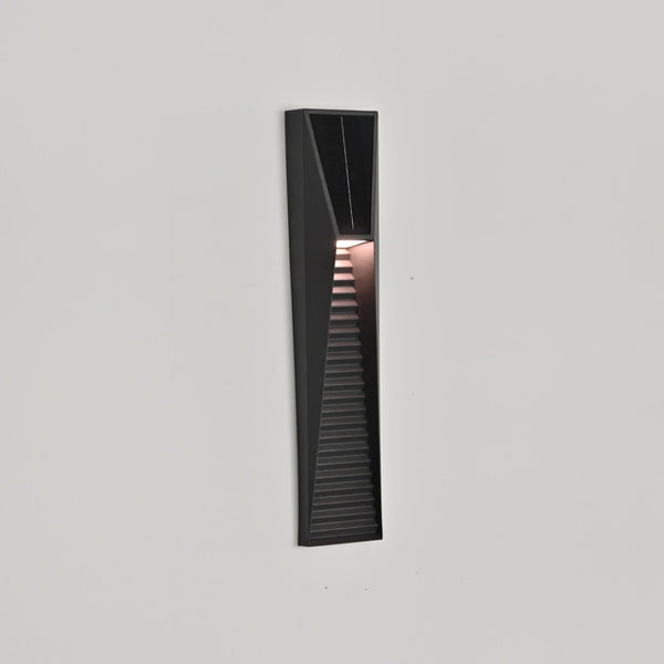 Obsidian Path Solar Outdoor Wall Light