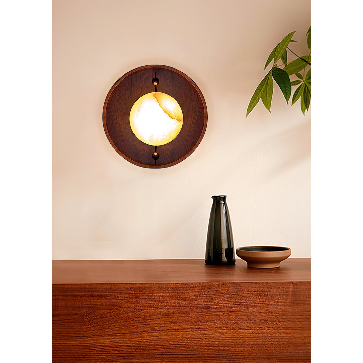 Evtala Alabaster Wall Lamp