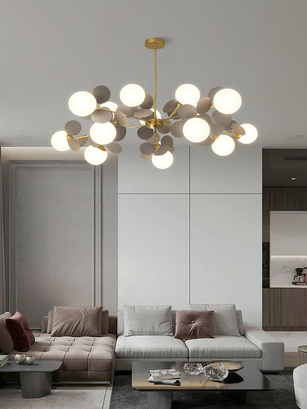 Off White Tree Chandelier