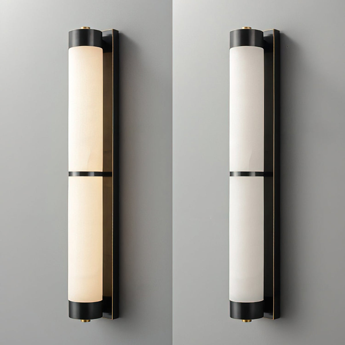Tenu Long Textured Ice Wall Light