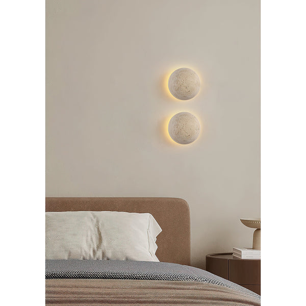 Cinorisra Stone Travertine Wall Lamp