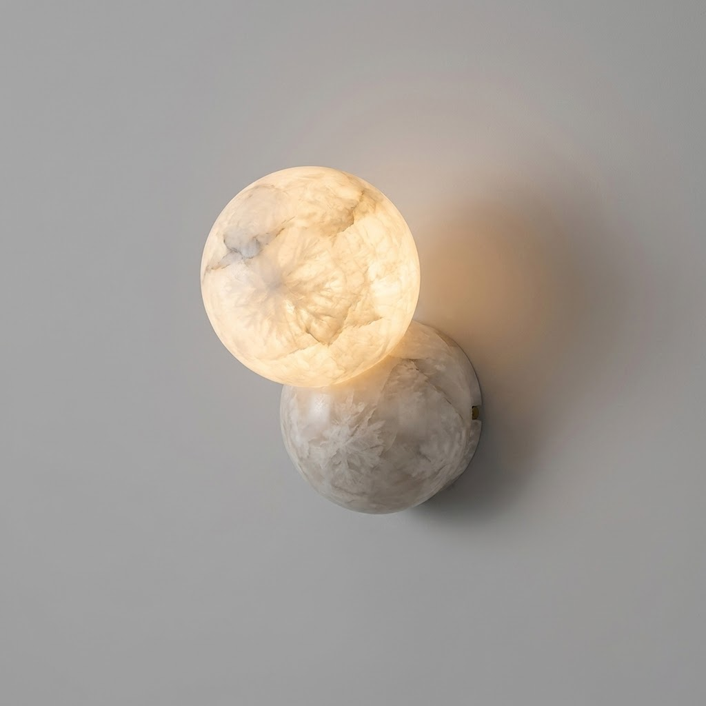 Aveniraya Alabaster Wall Sconce