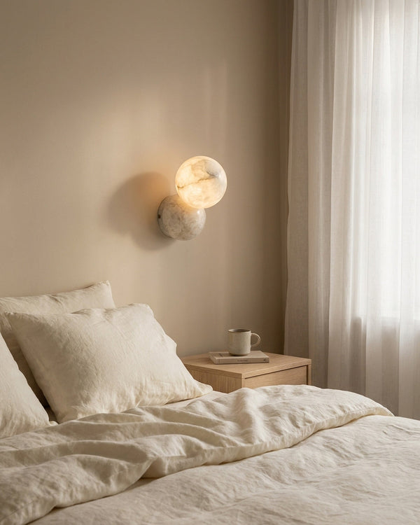 Aveniraya Alabaster Wall Sconce