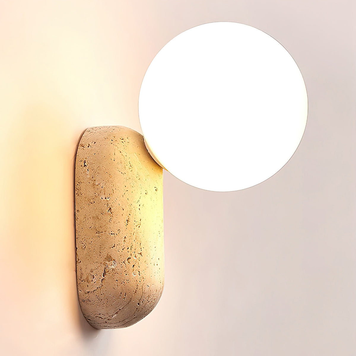 Colaeira Art Travertine Wall Lamp