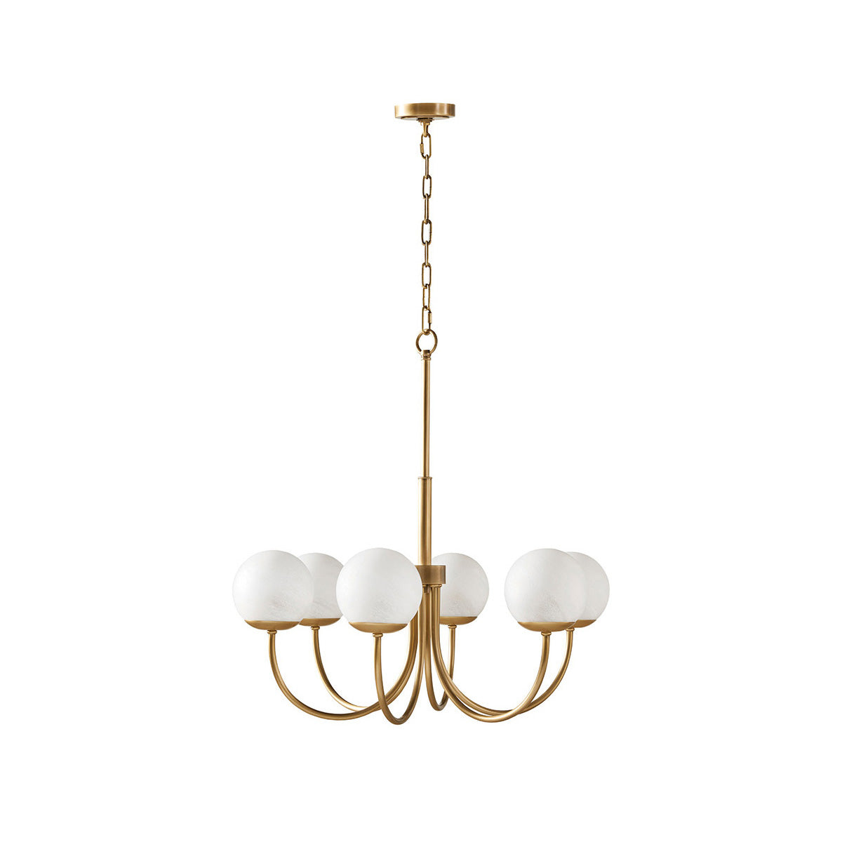 Sysoraris Nordic Art Brass Glass Chandelier