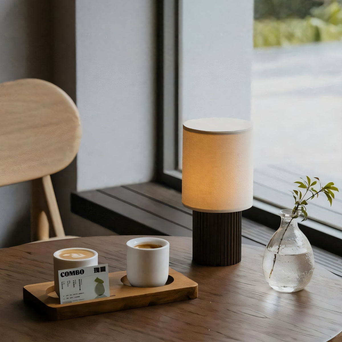 Orlo Ribbed Table Lamp