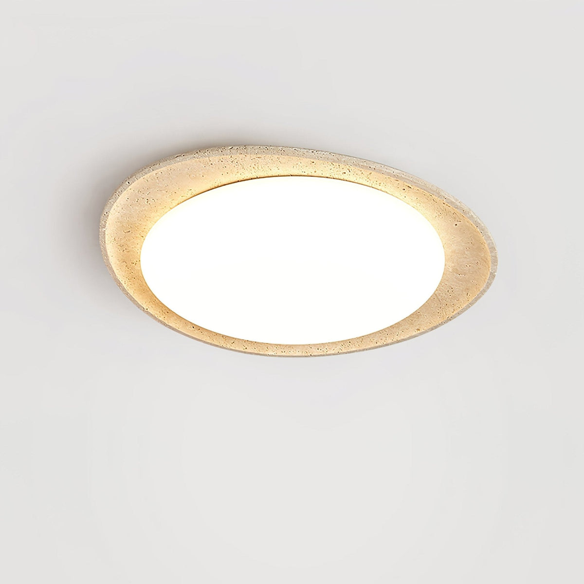 Orolume Travertine Ceiling Light