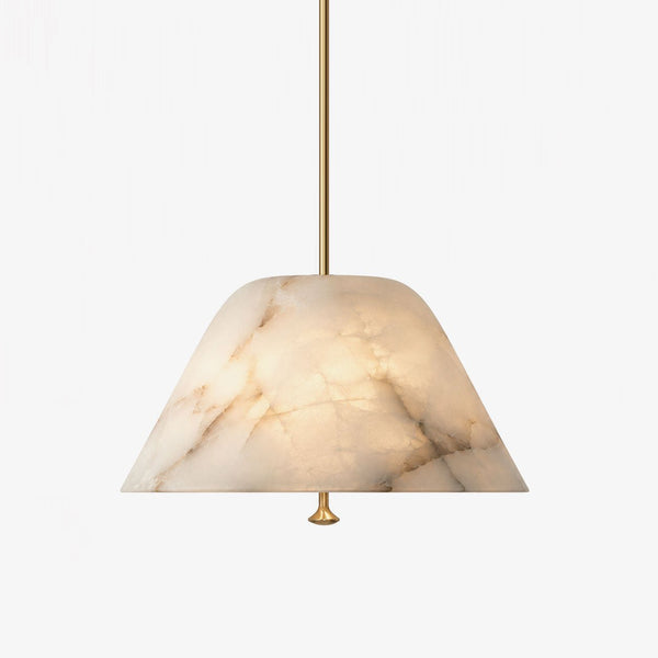 Orvella Alabaster Cone Pendant Light