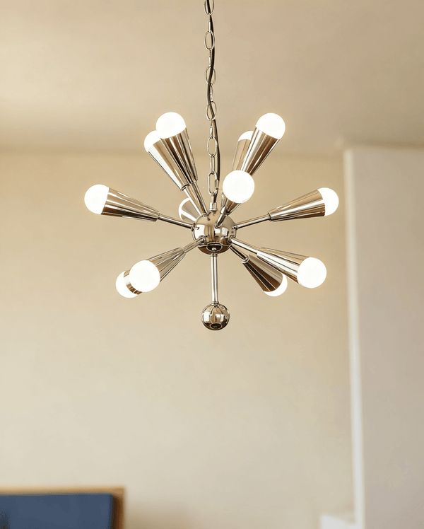 Orvian Chrome Chandelier