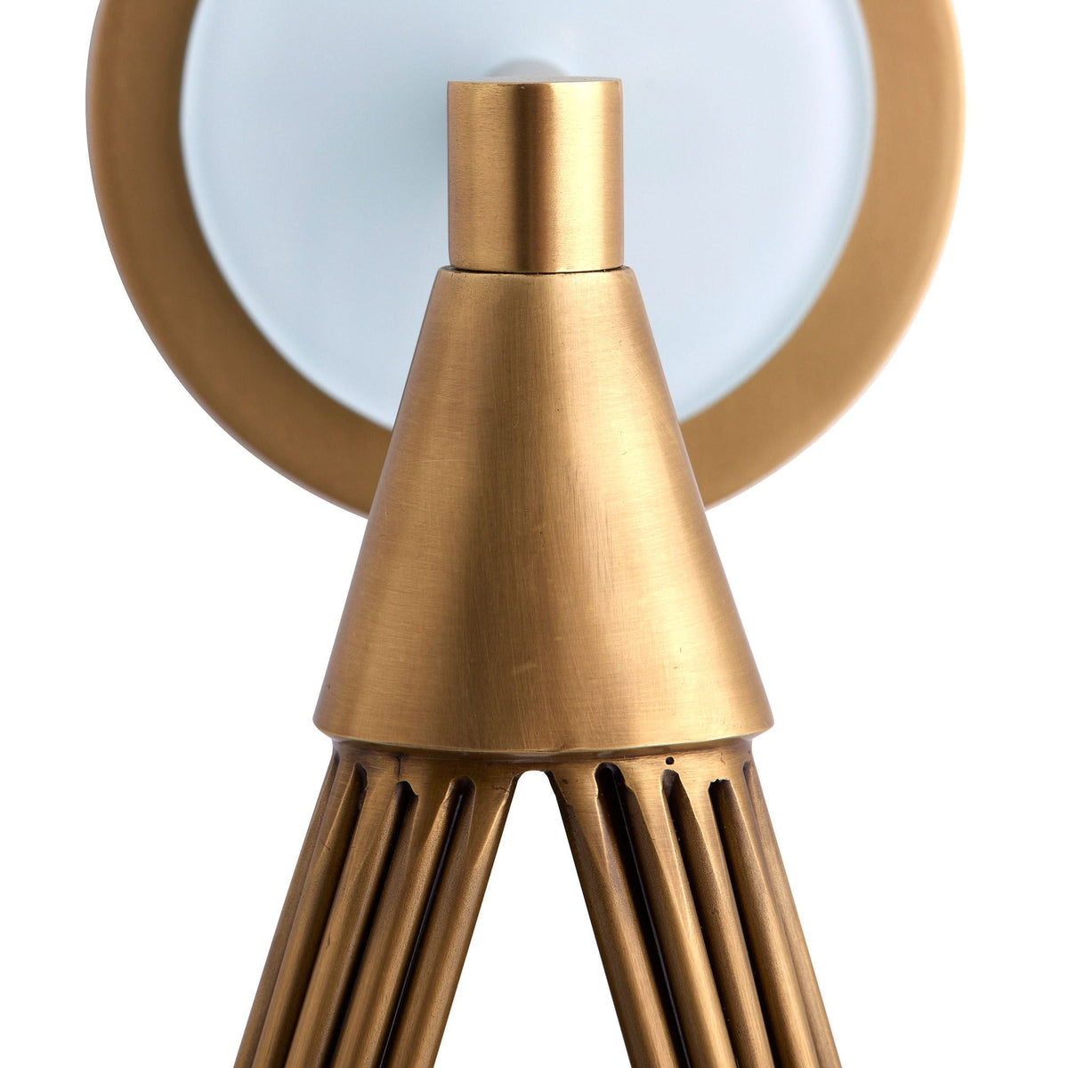 Zemirir Brass Glass Wall Lamp