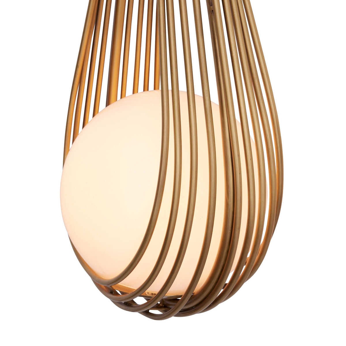 Zemirir Brass Glass Wall Lamp