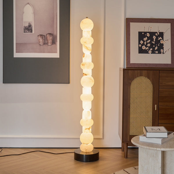 Nostix Alabaster Floor Lamp