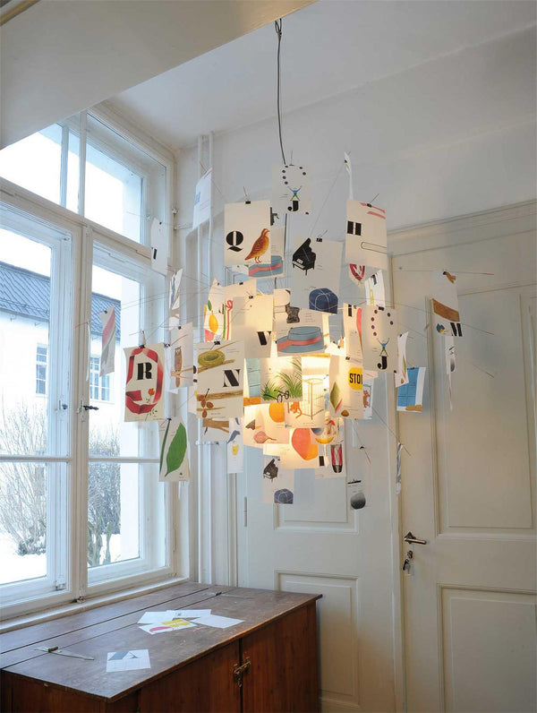 Ortheen Paper Chandelier