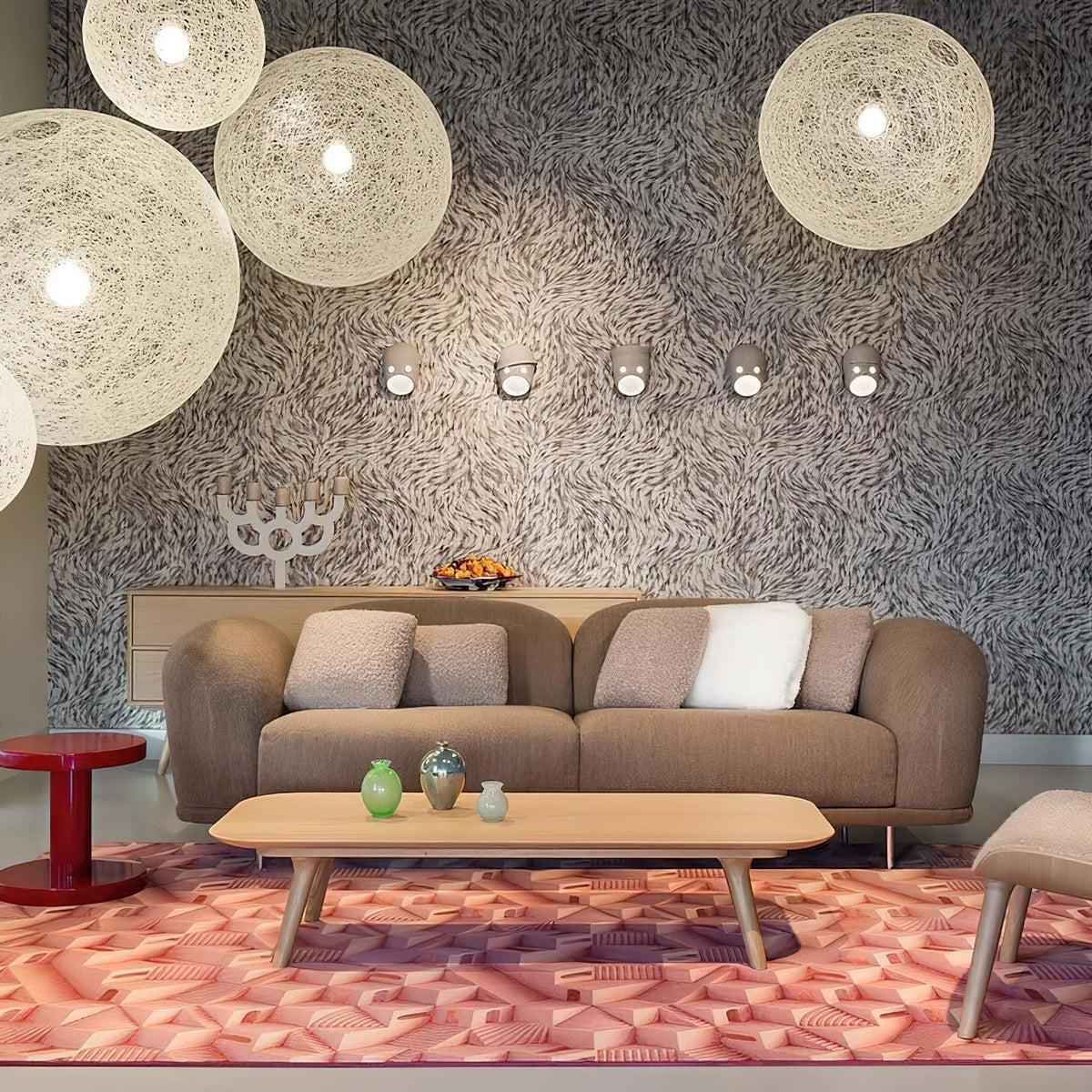 Elvynira Party Resin Wall Lamp