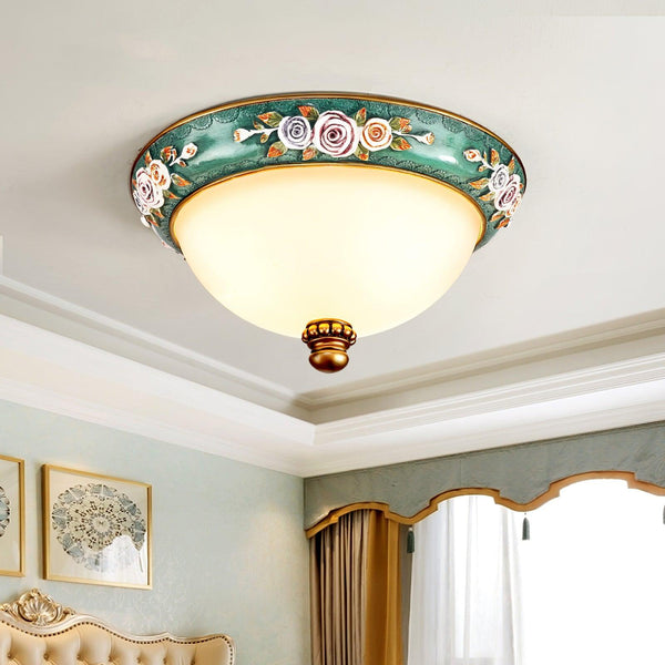 Pastoral Bowl Ceiling Light